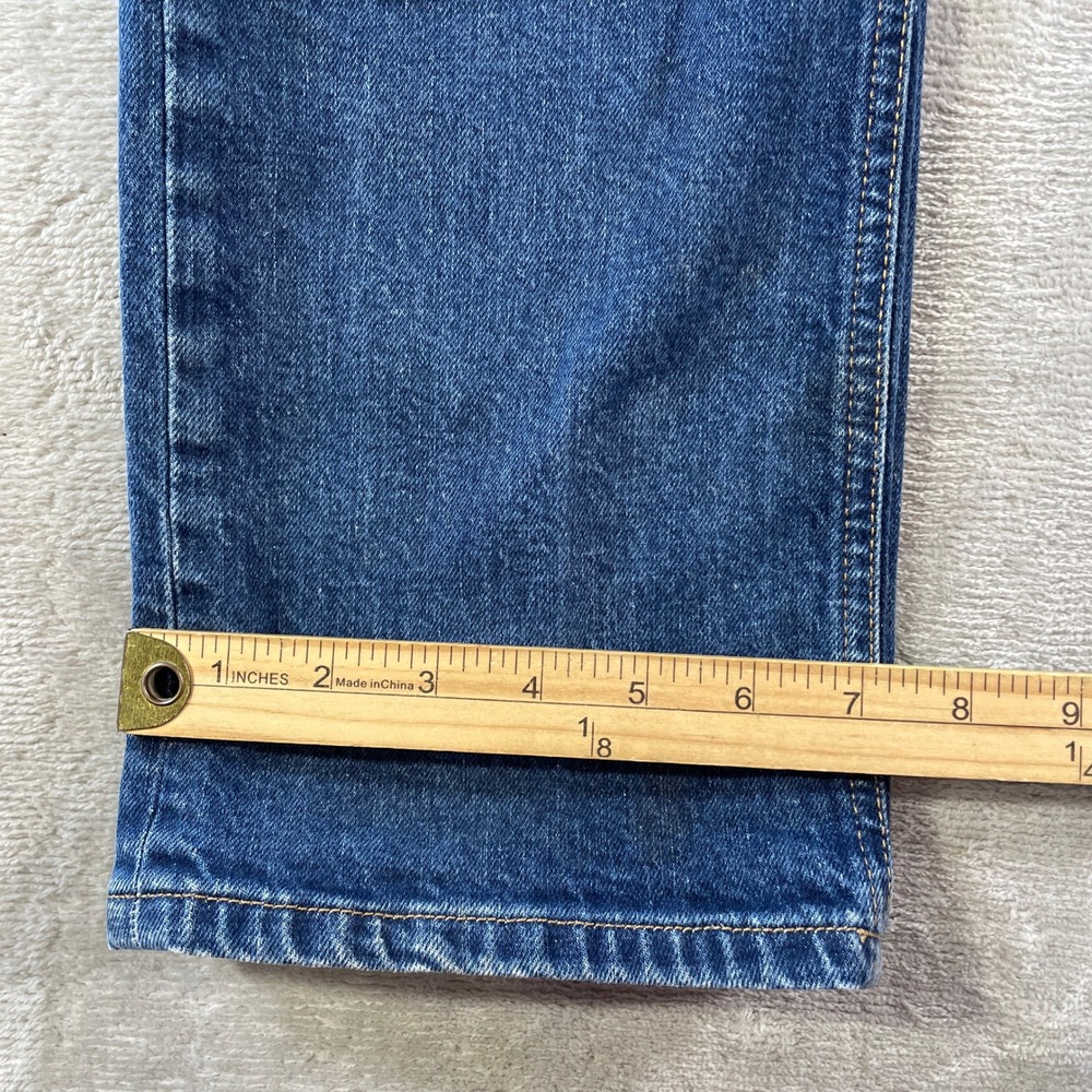 Tecovas Ranch Wear Jeans Straight Mens 30x30 Dark Blue Stretch Cowboy Workwear - Picture 8 of 13